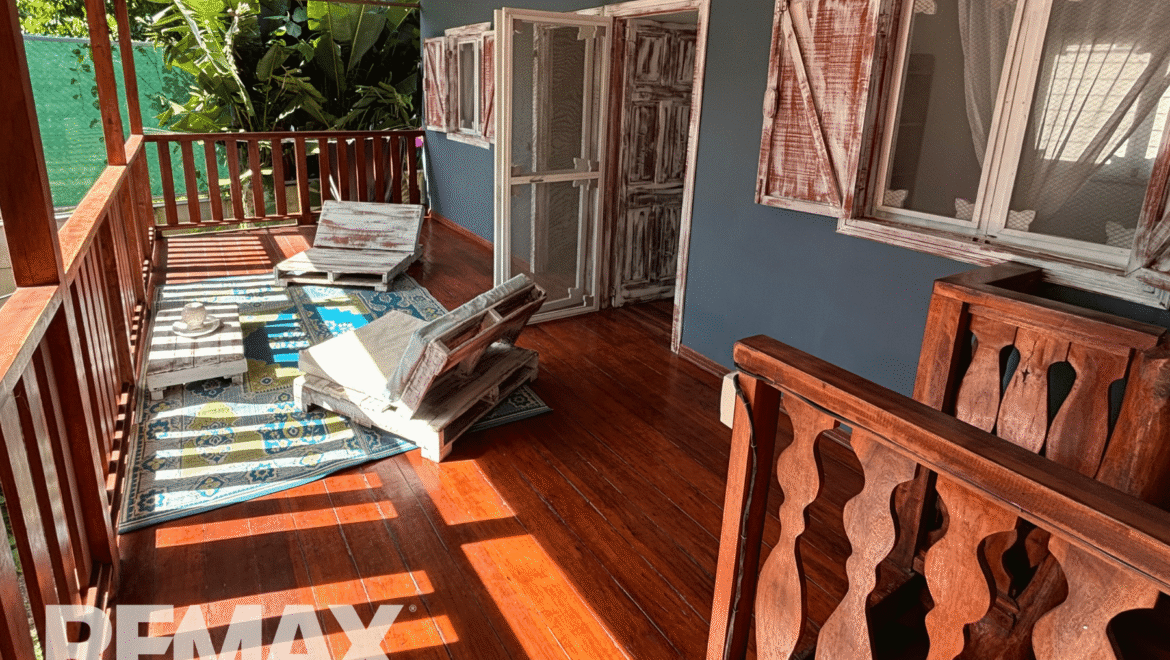 Boutique Caribbean Hotel Brisas del Caribe Casita tree viewing deck