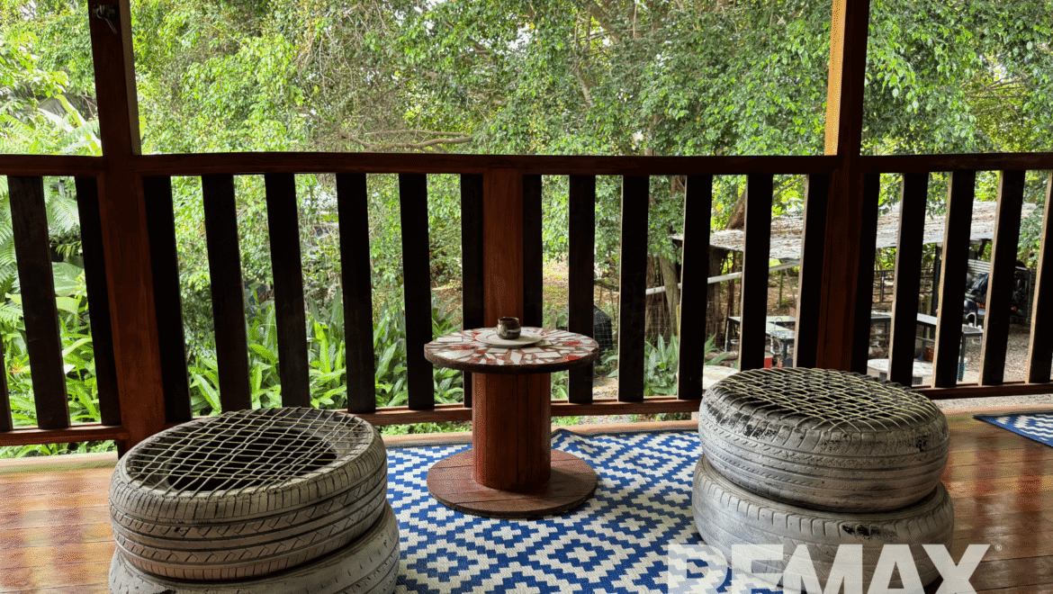 Boutique Caribbean Hotel Brisas del Caribe Casita tree viewing deck